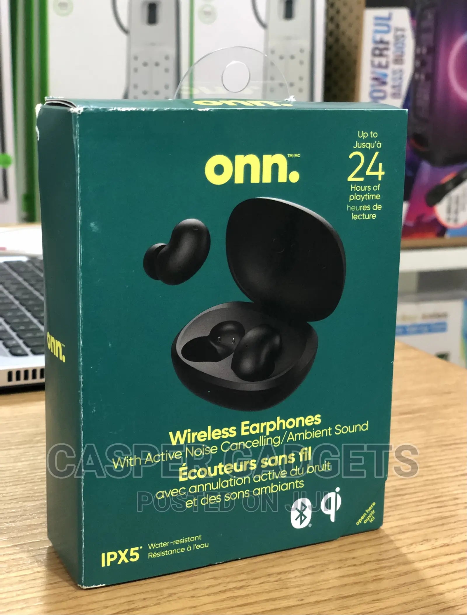 Onn.In-ear Wireless Active Noise Cancelling Earphones