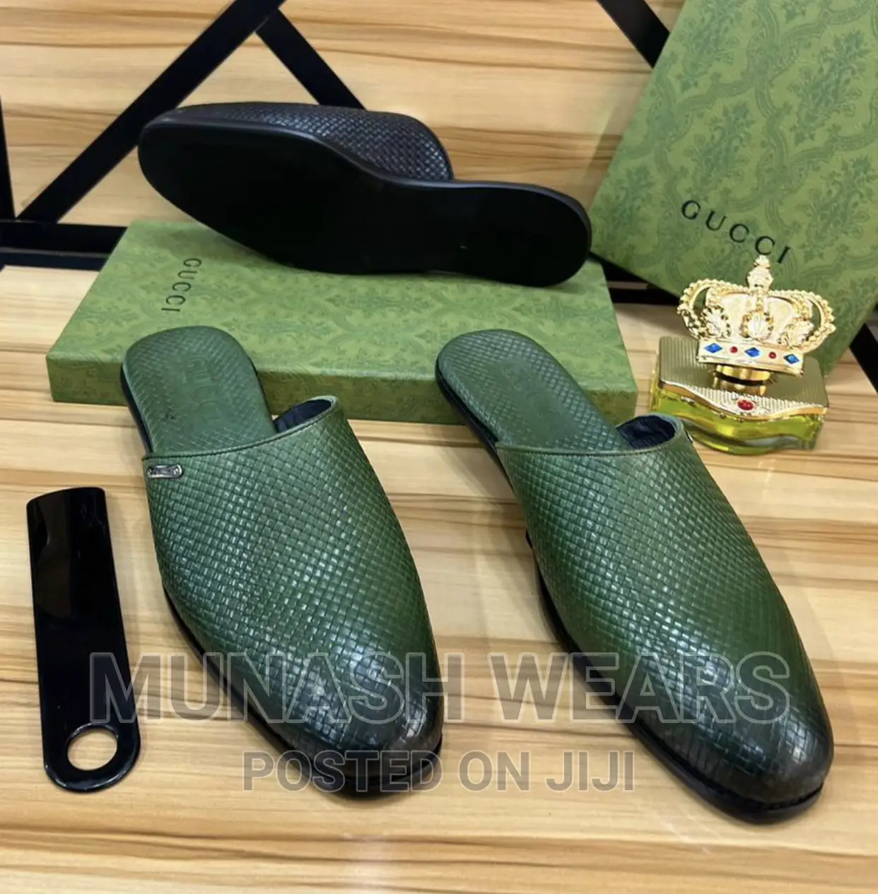 Luxury Gucci Half Shoe