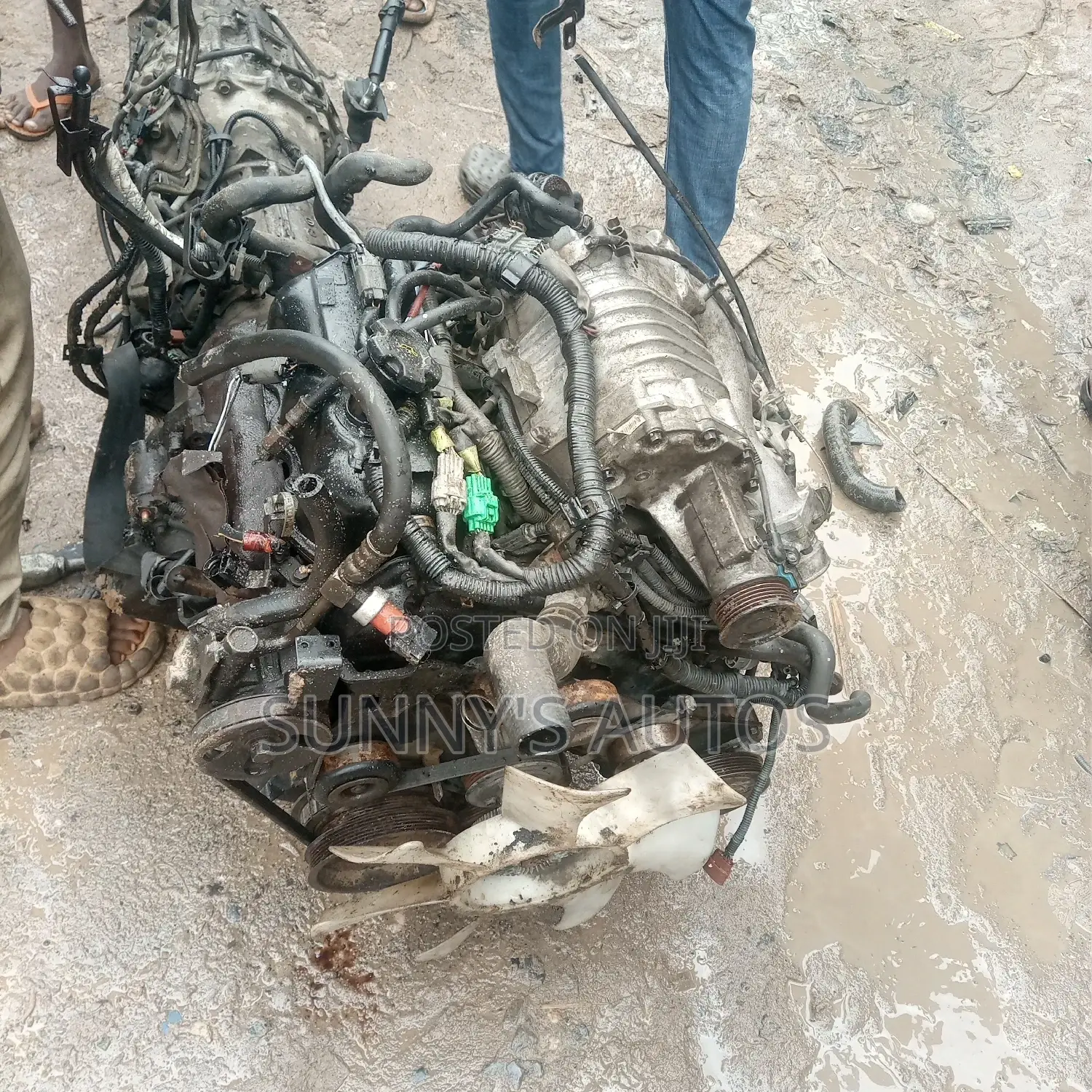 Frontier Engine and Transmission.