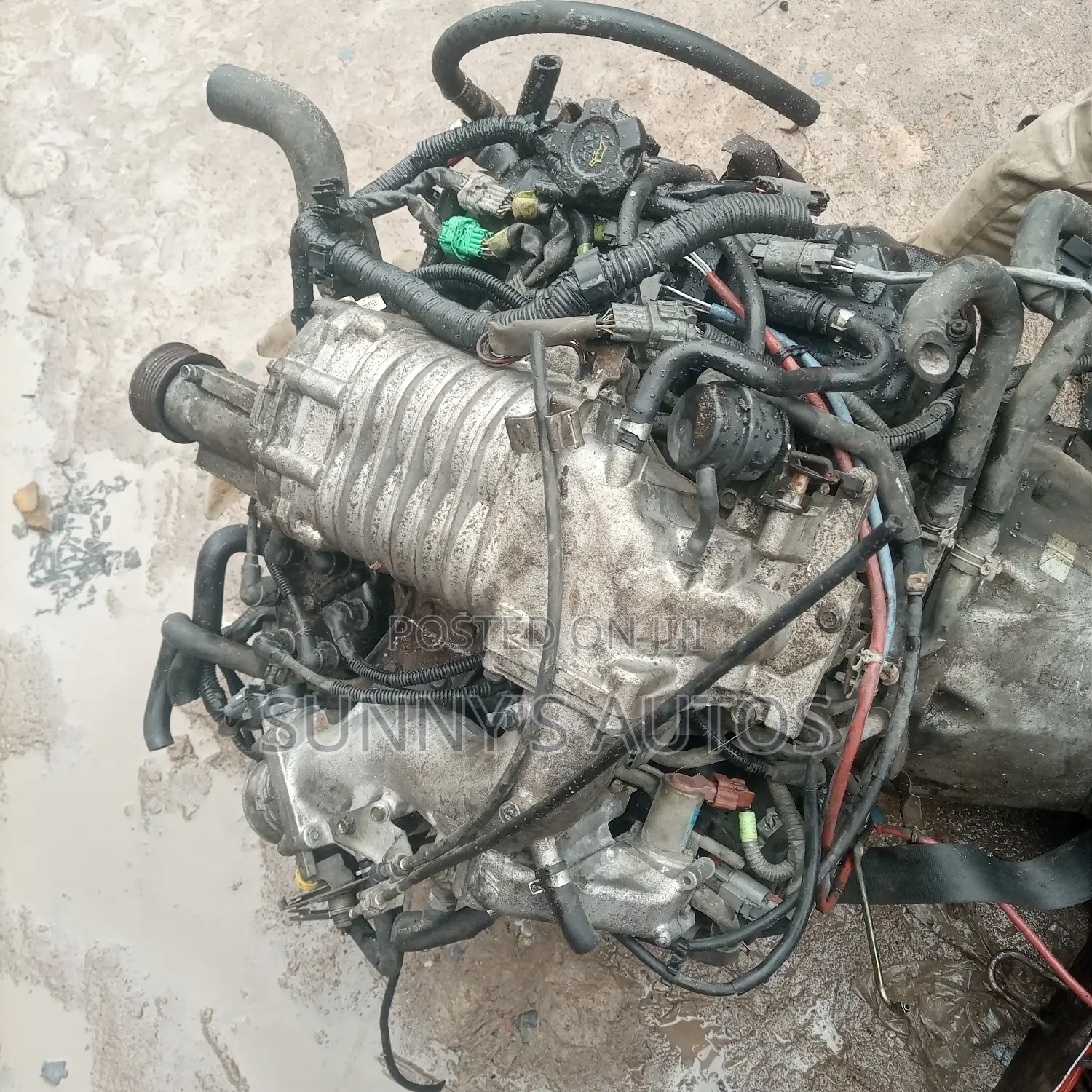 Frontier Engine and Transmission.