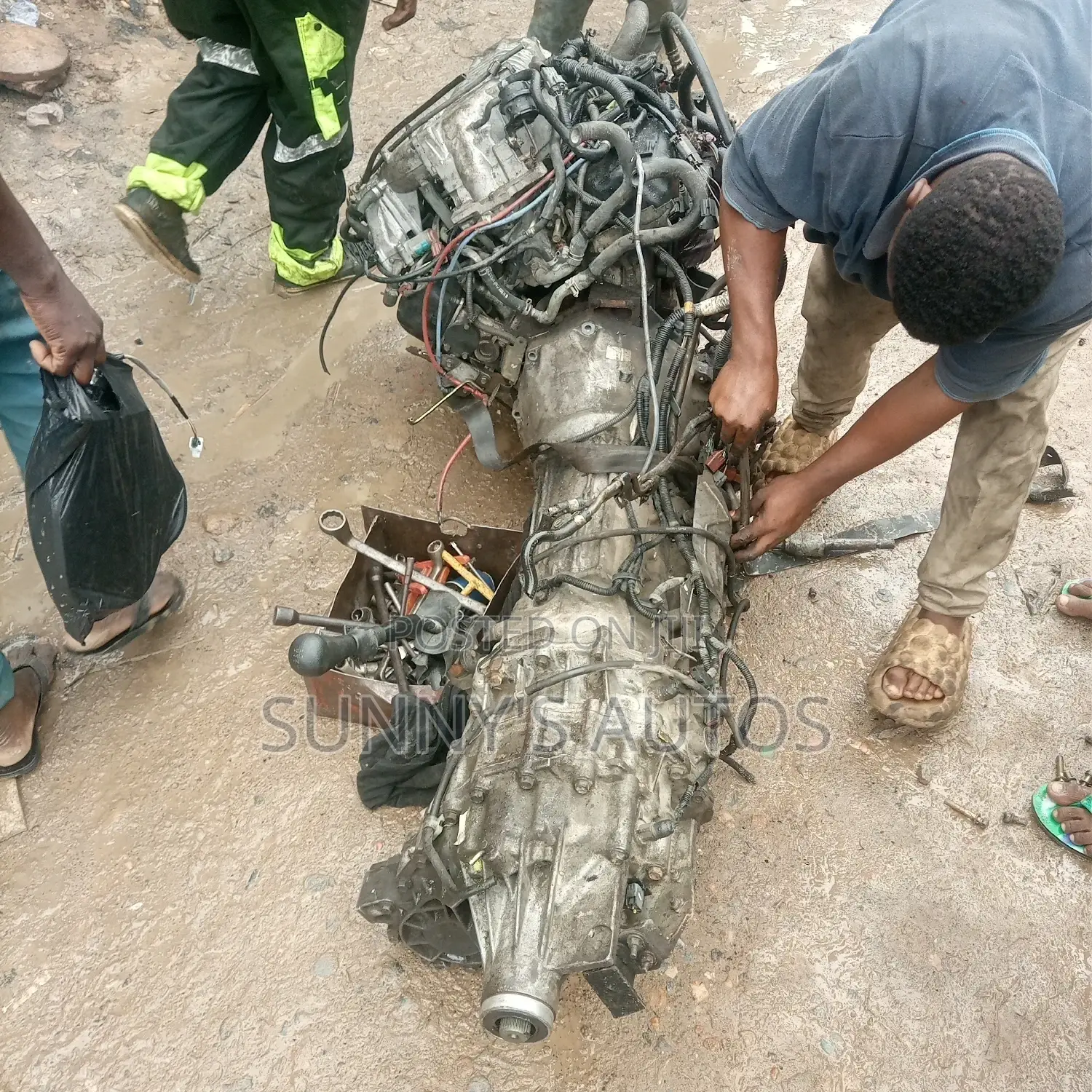Frontier Engine and Transmission.