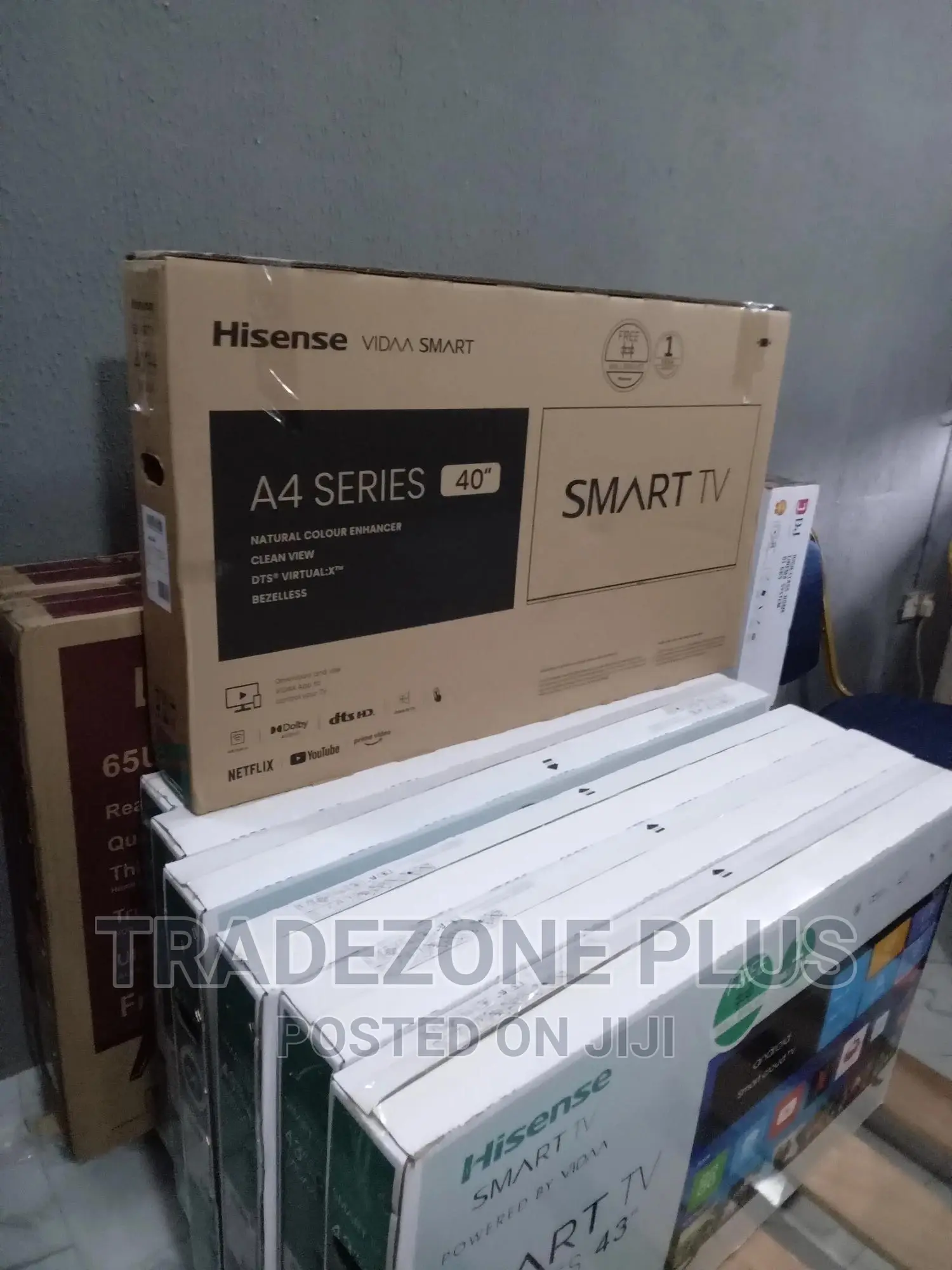 Hisense 40A4H Uhd Smart Tv+Youtube+Netflix