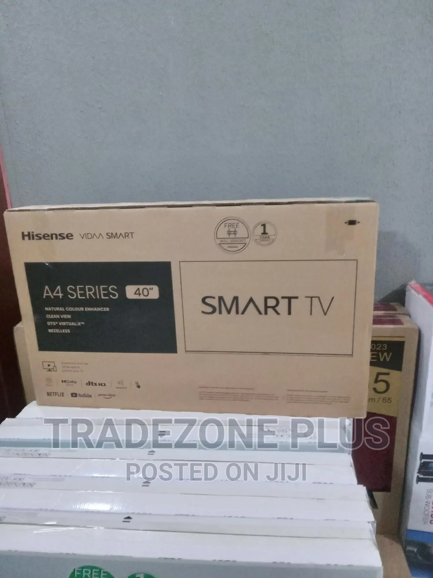 Hisense 40A4H Uhd Smart Tv+Youtube+Netflix