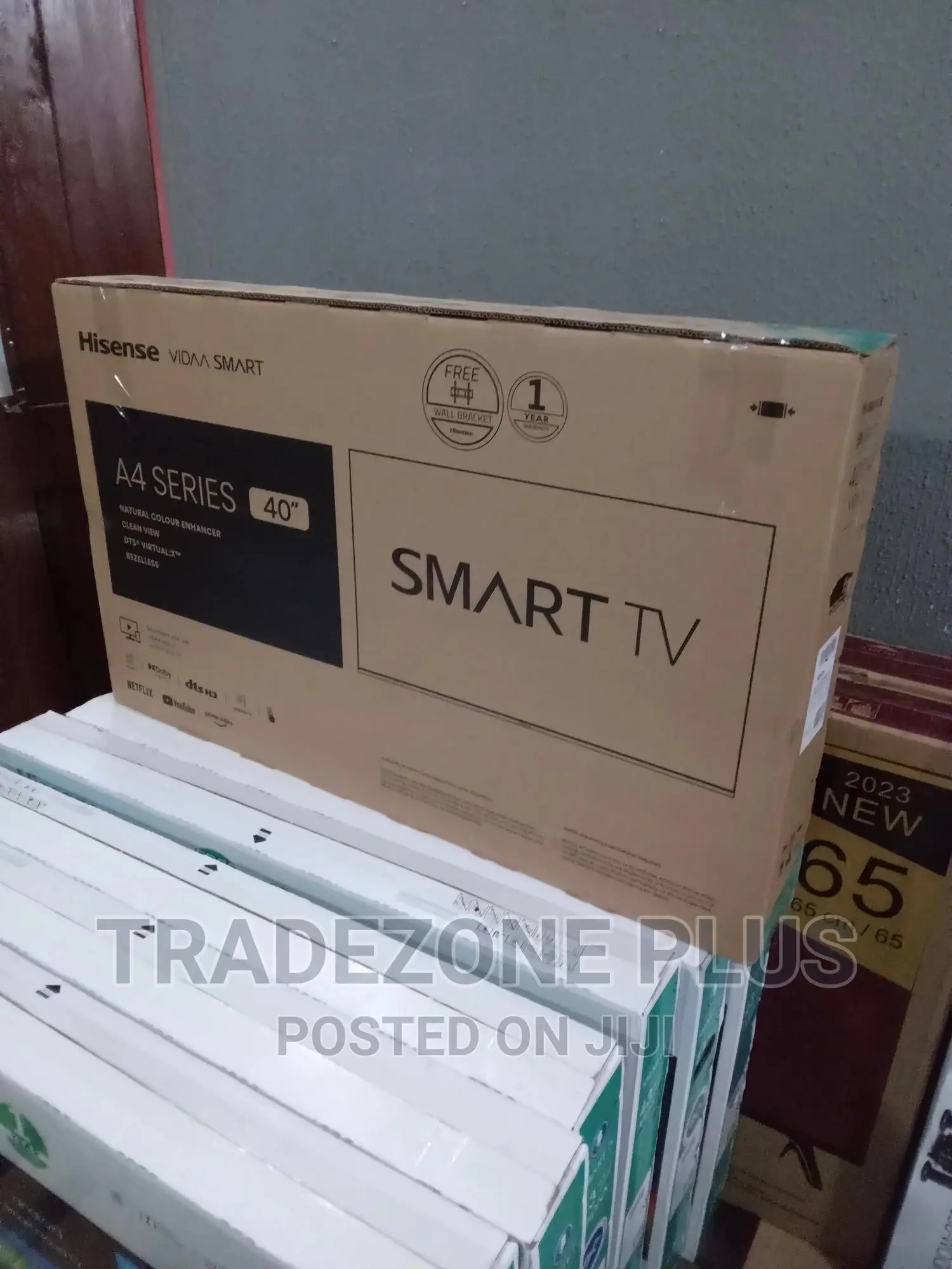 Hisense 40 Inch Smart LED TV With Bluetooth
