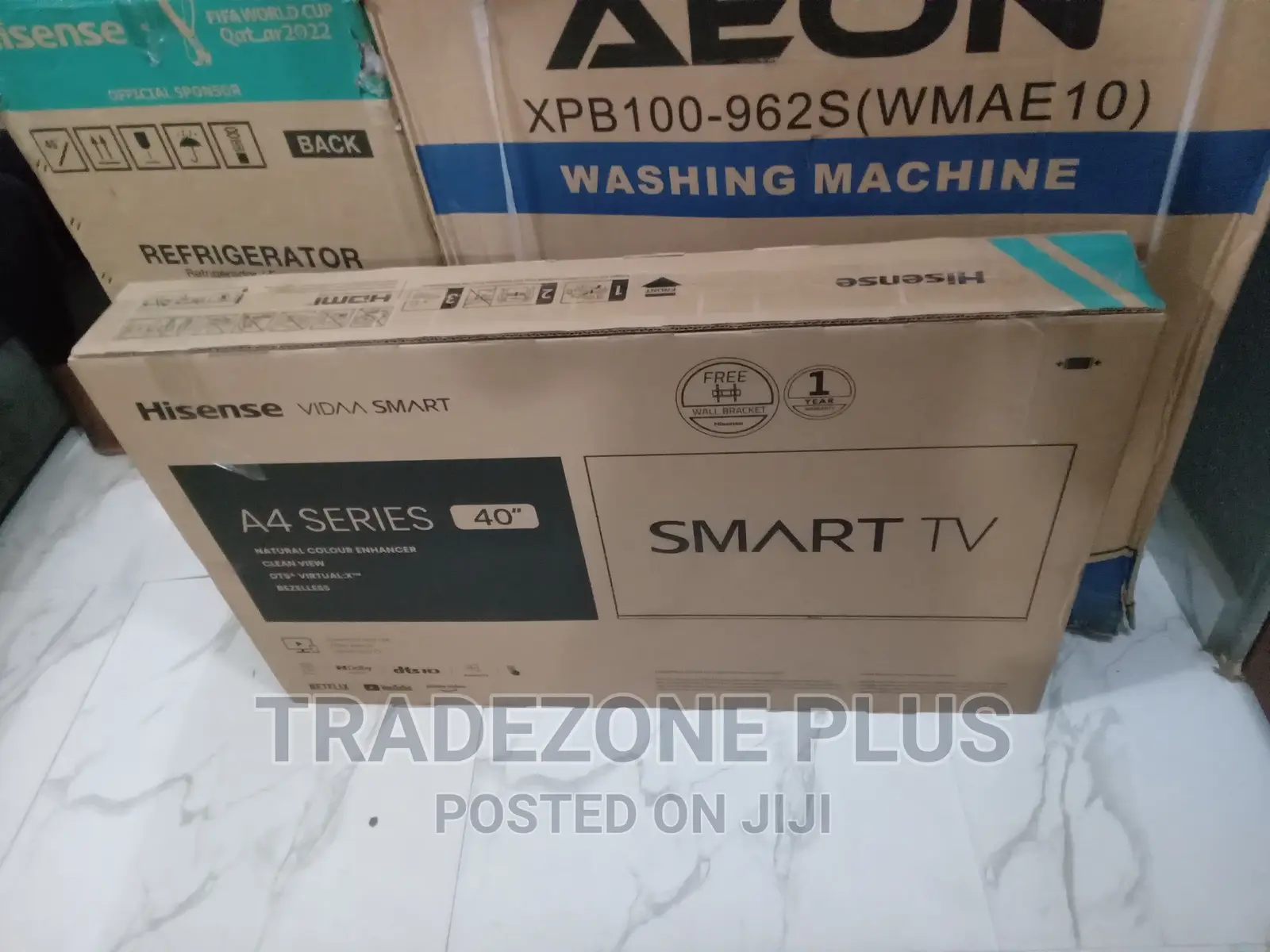 Affordable Hisense 40'' Smart LED Tv+Youtube+Netflix