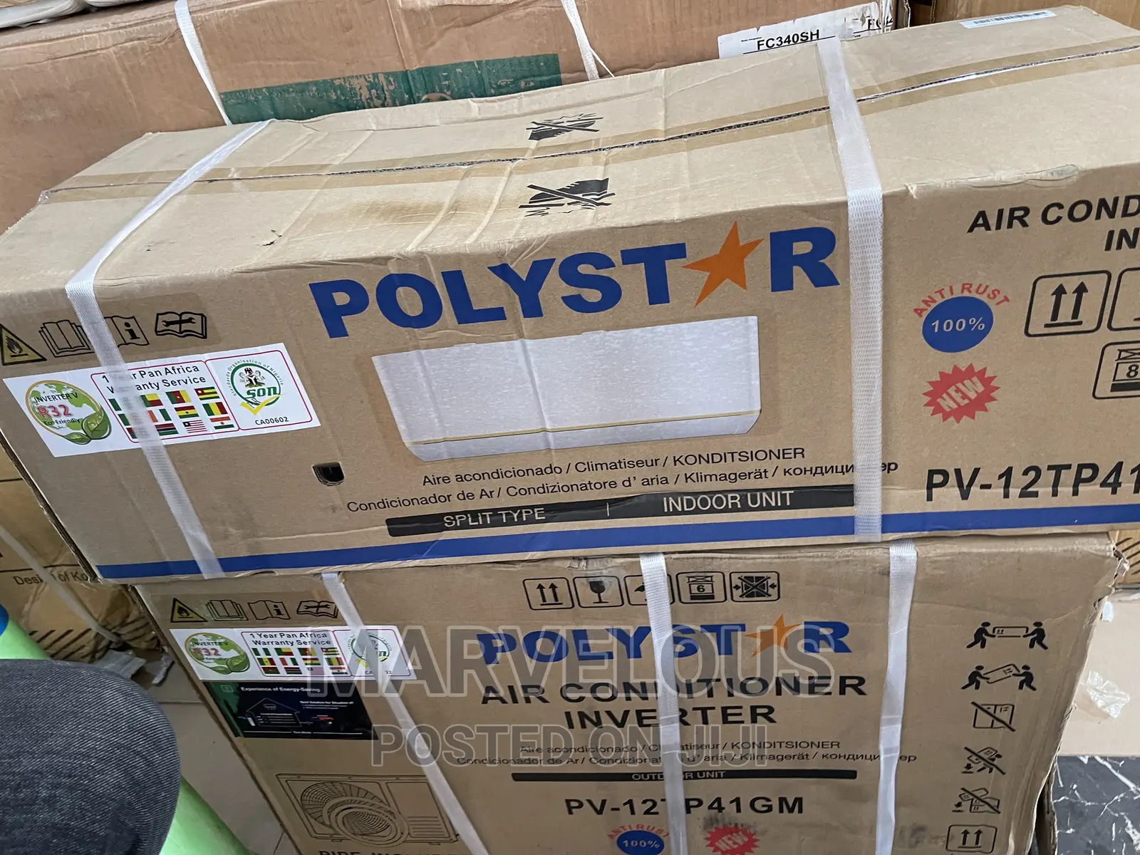 Brand New Polystar Smart 1.5hp Inverter AC Cool Chilling