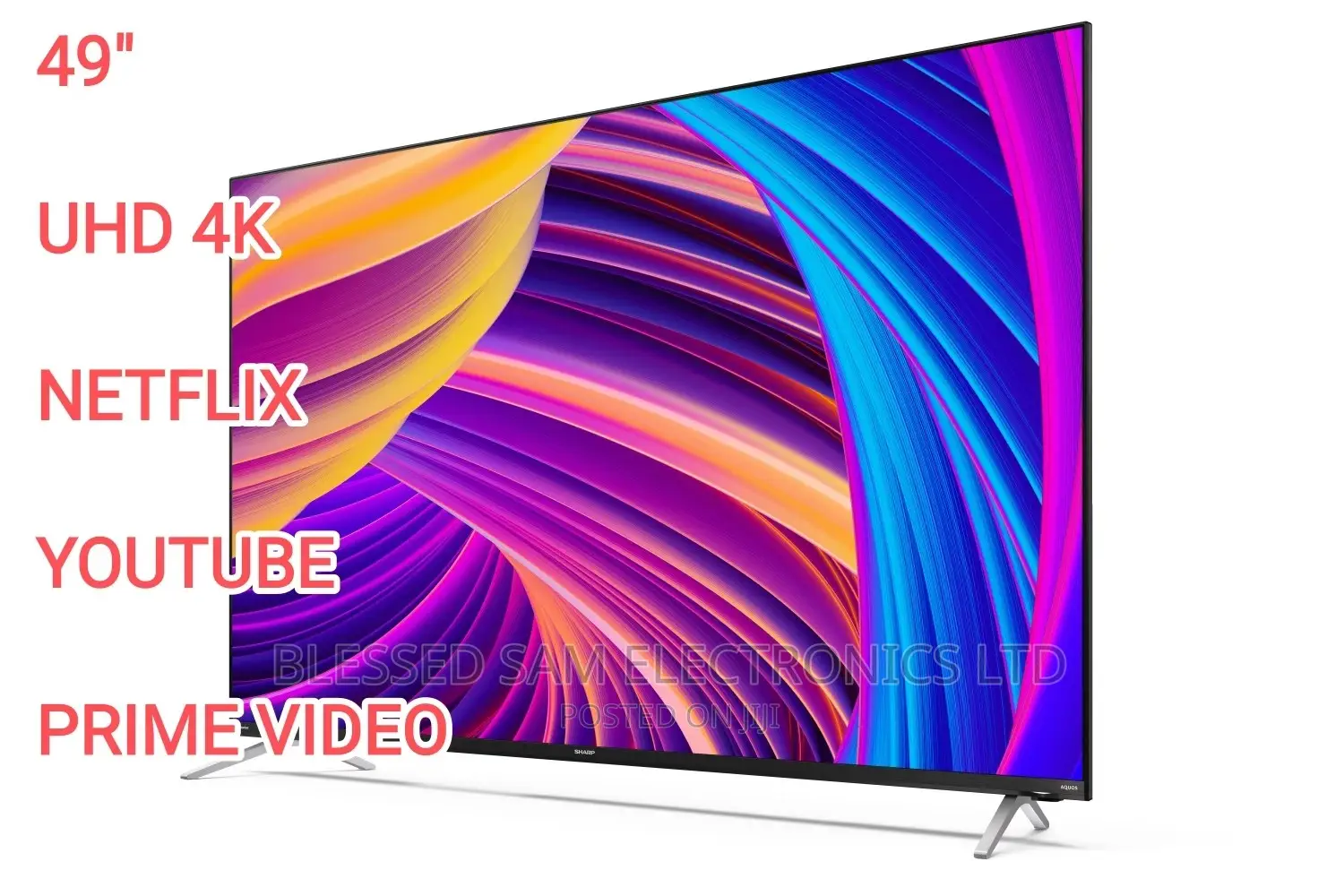 2026>New Lg 50"Inch Smart Android Uhd Frameless Tv > 2yrs