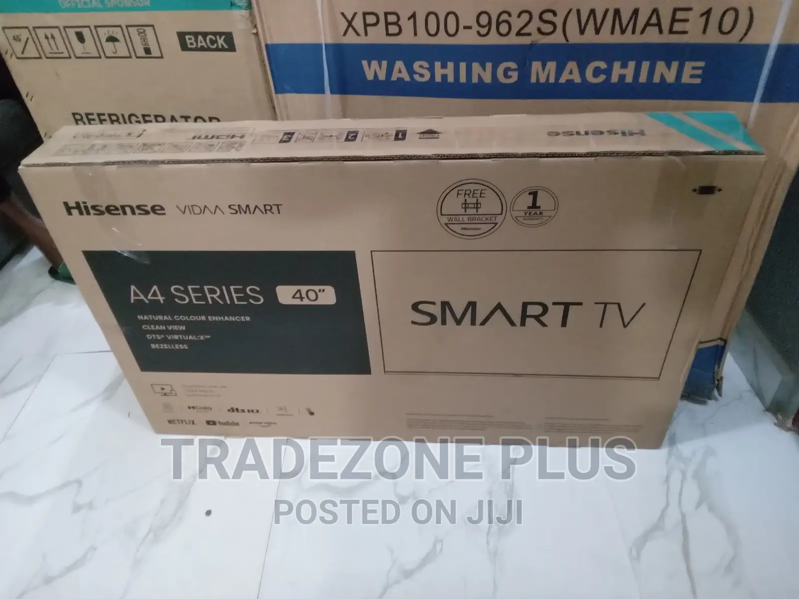 Affordable Hisense 40'' Uhd Smart TV With Youtube+Netflix
