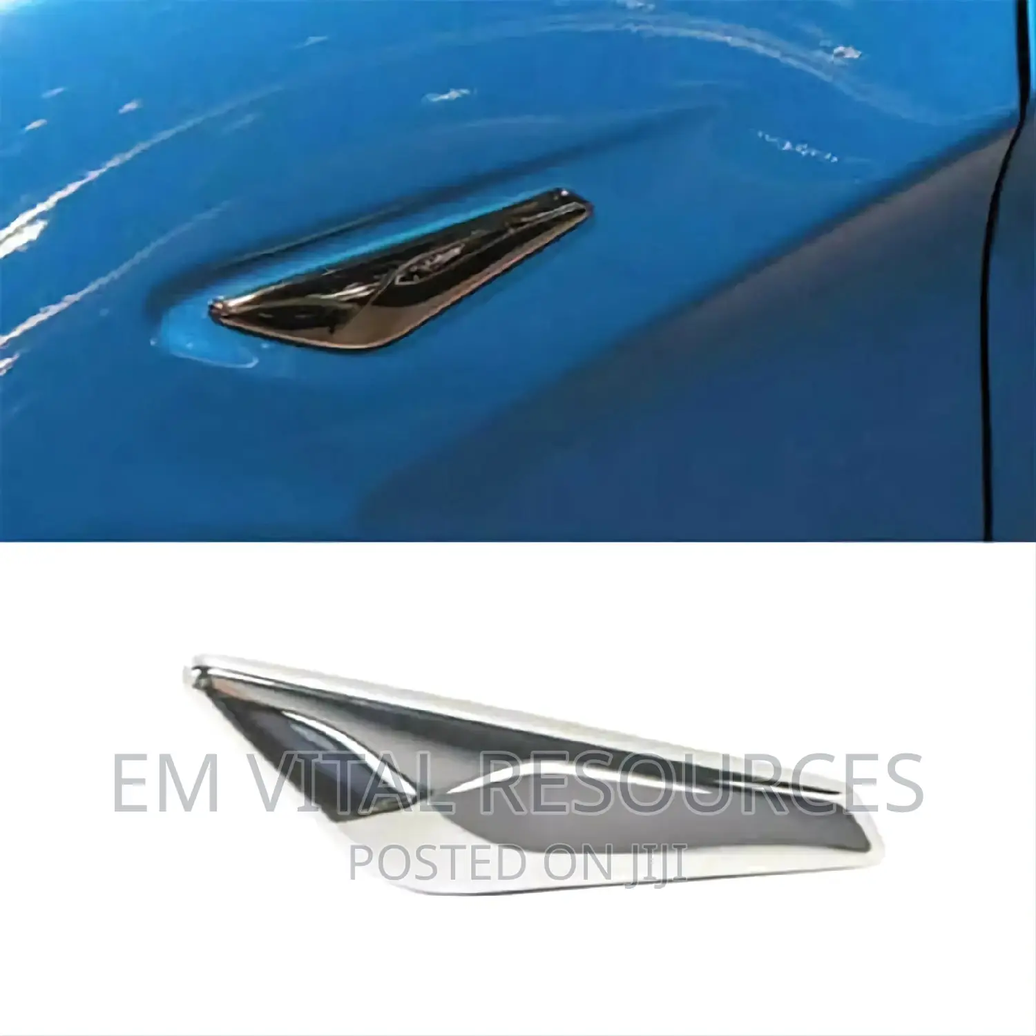 Front Side Fender Chrome for BMW X3 X4 F25 F26 2013-2017