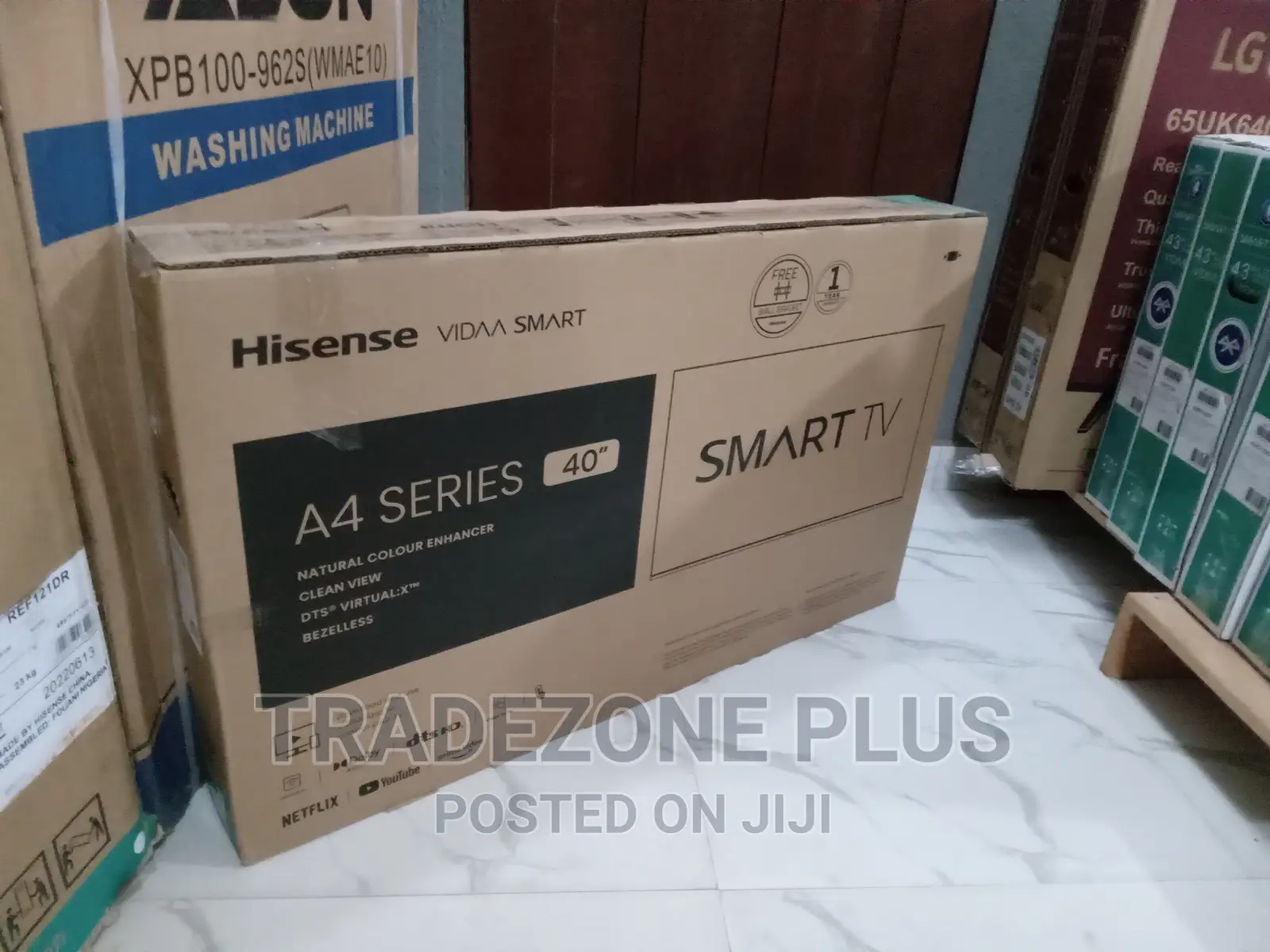 Affordable Hisense 40'' Uhd Smart Tv+Youtube+Netflix