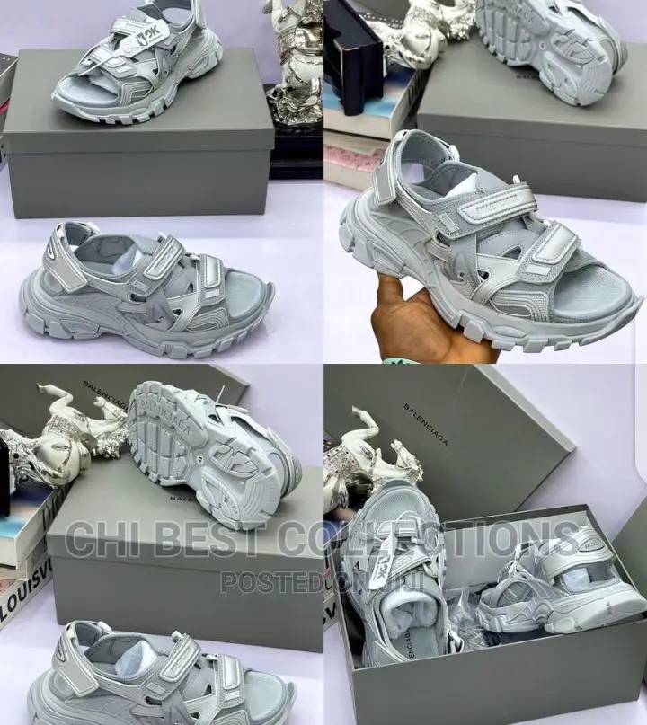 #New Banger *Balenciaga Track Sandal “Rigid Black