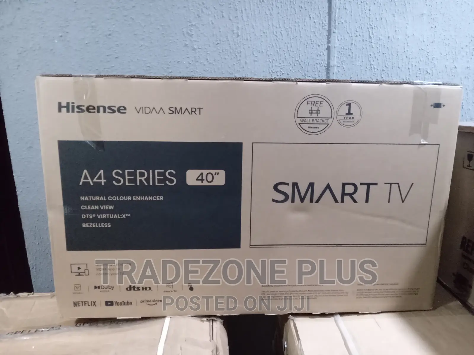 Original Hisense 40'' Smart LED Tv+Youtube+Netflix