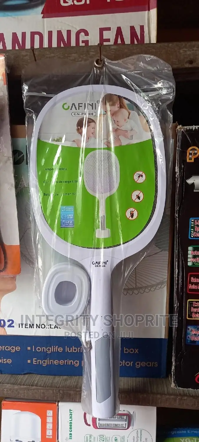 Rechargeable Mosquito Killer Bat/Swatter + Solar and USB