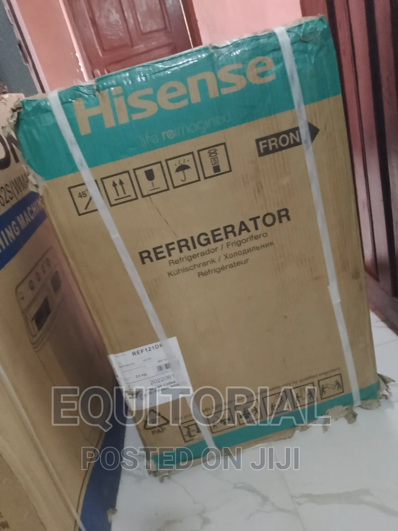 Hisense Fridge Single Door 121L HISREF121DR.