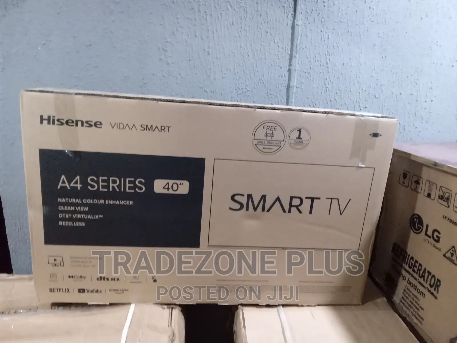Original Hisense 40'' LED Smart Tv+Youtube+Netflix