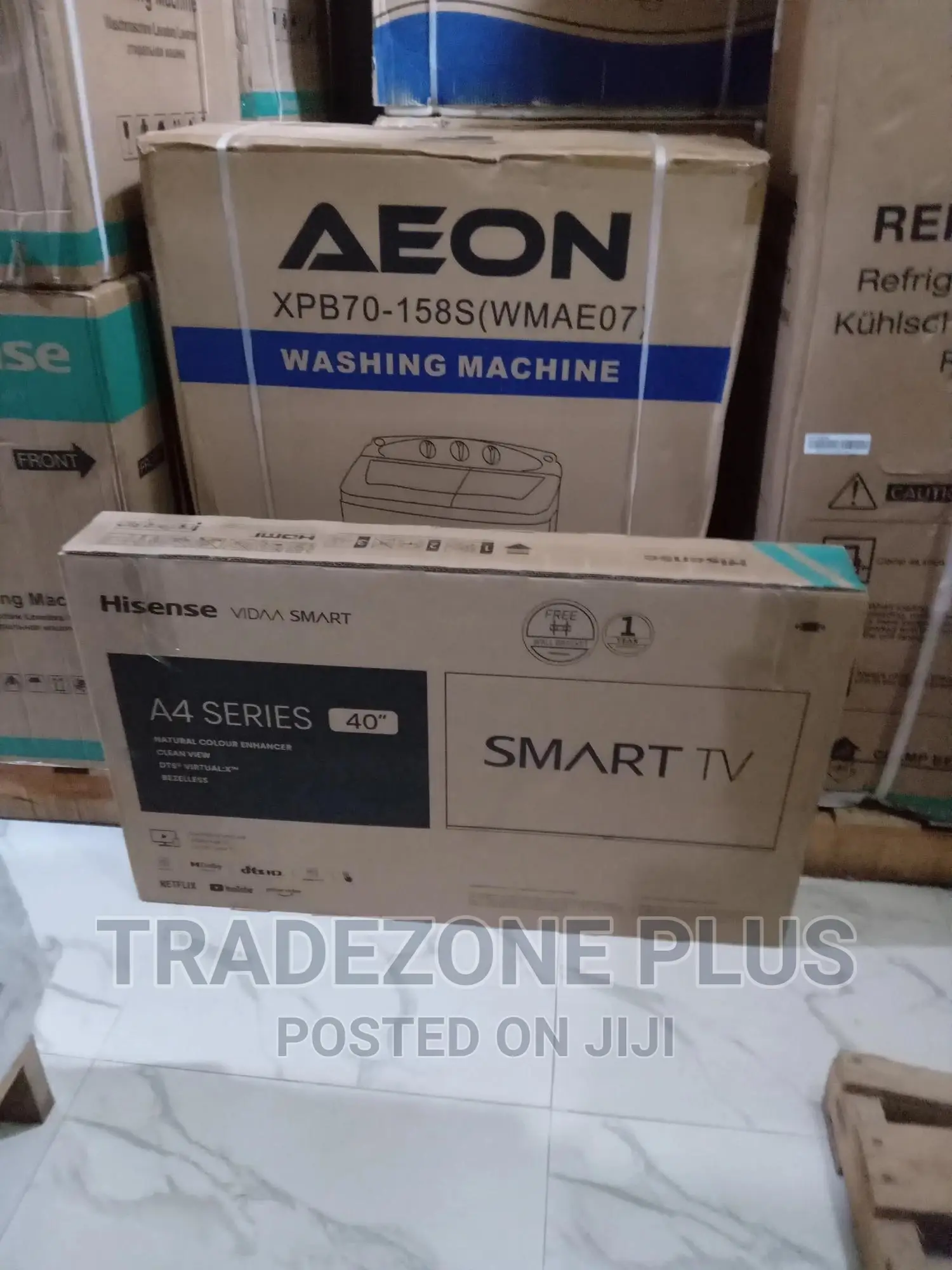New in Hisense 40'' Uhd Smart Television-40a4h