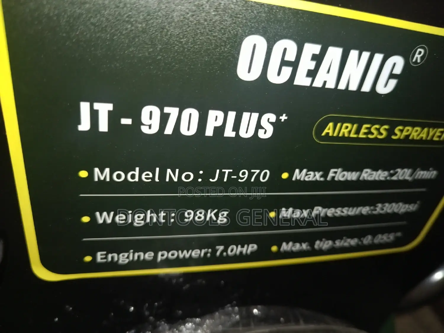 New Model Advance T-970 Airless Sprayer Machine