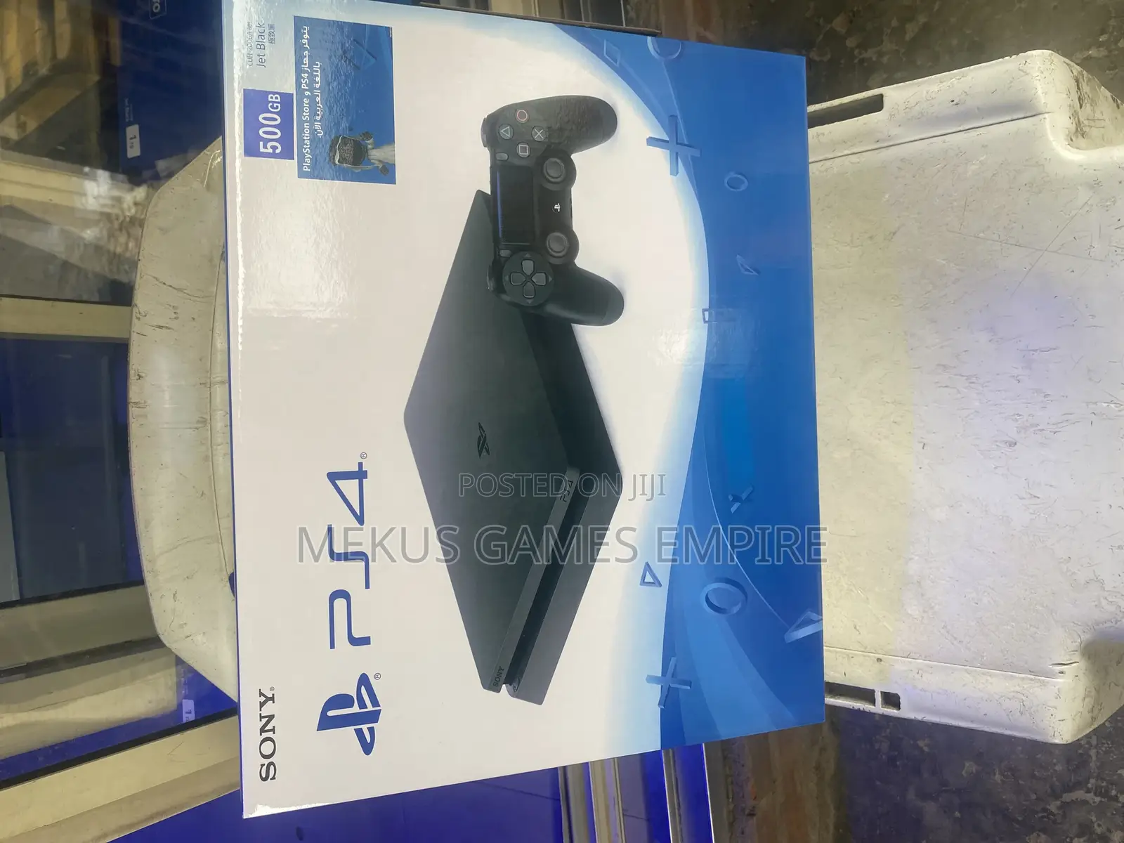 Ps4 Slim + 9 Installed Games Both Fifa25,Mk,Gta5, More