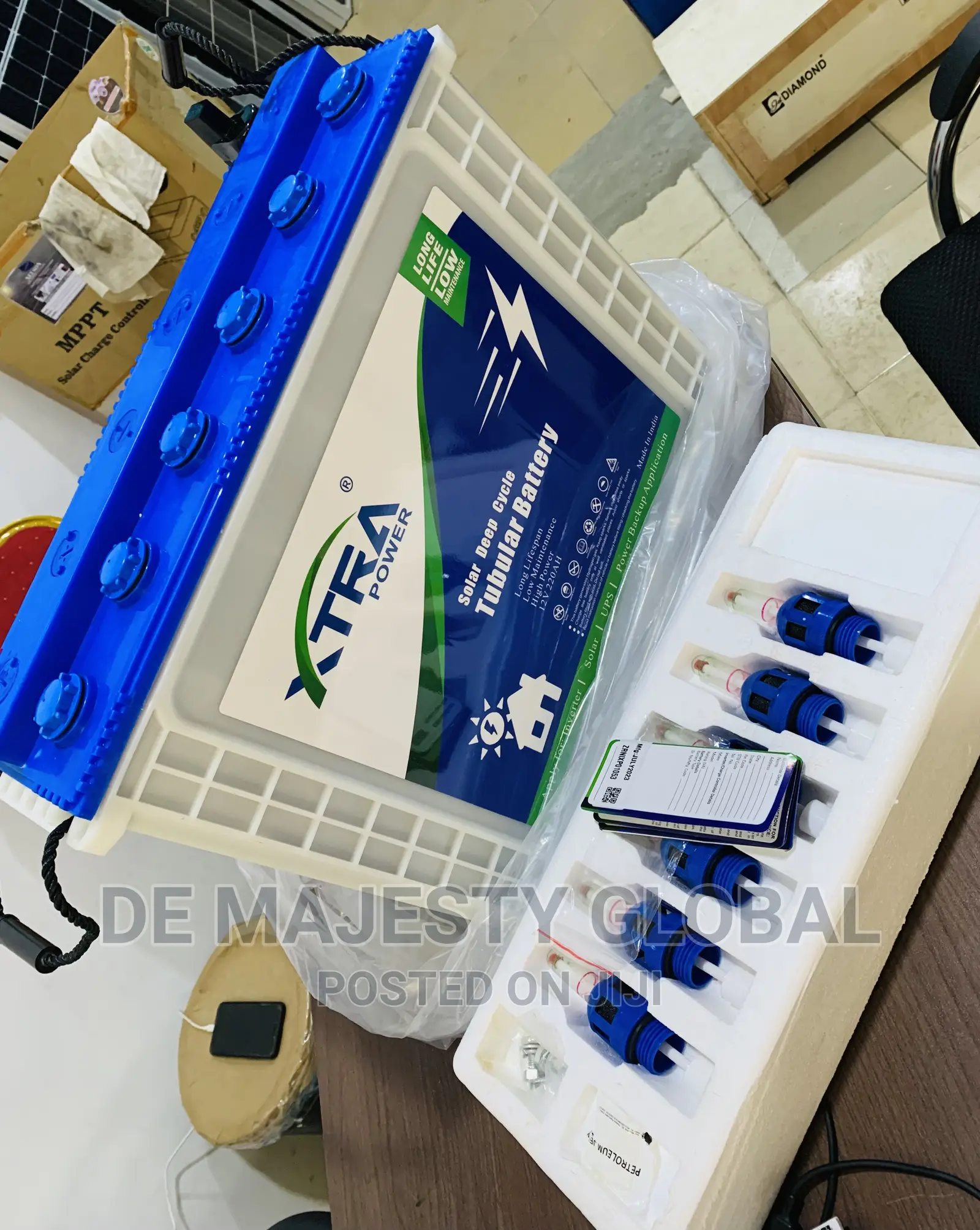 Xtra Power 220ah Tubular Battery With 2yrs Warranty