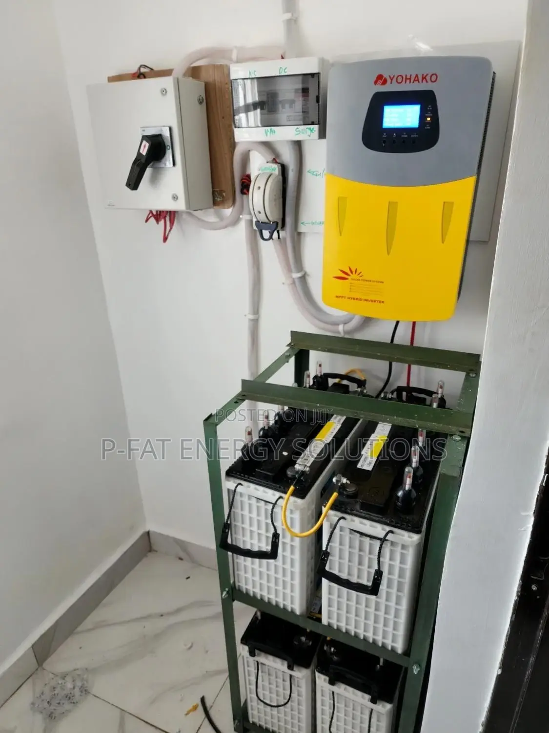 5kva 4batteries and 12panels Complete Solar Energy System