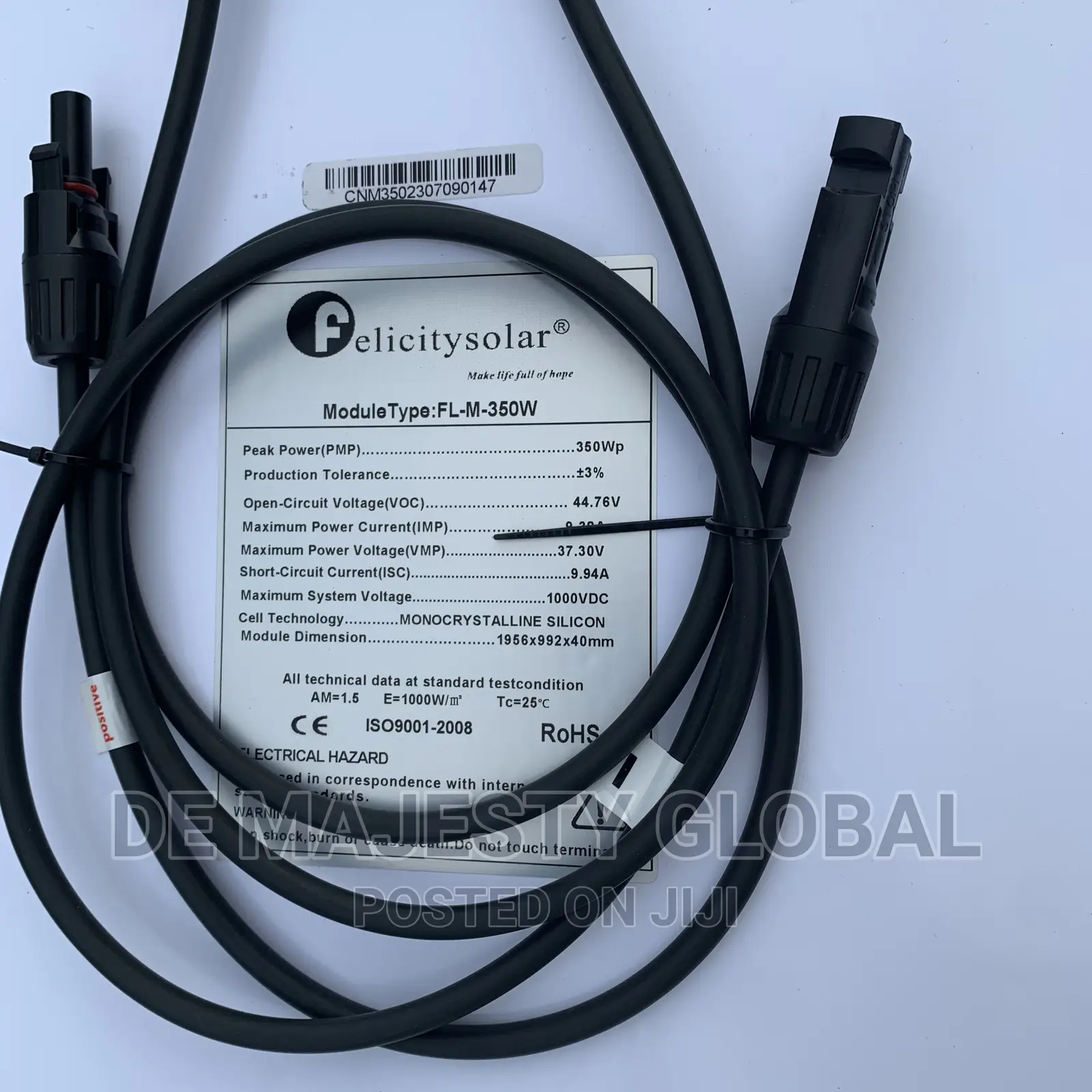 350watt Felicity High Efficiency Solar Panel