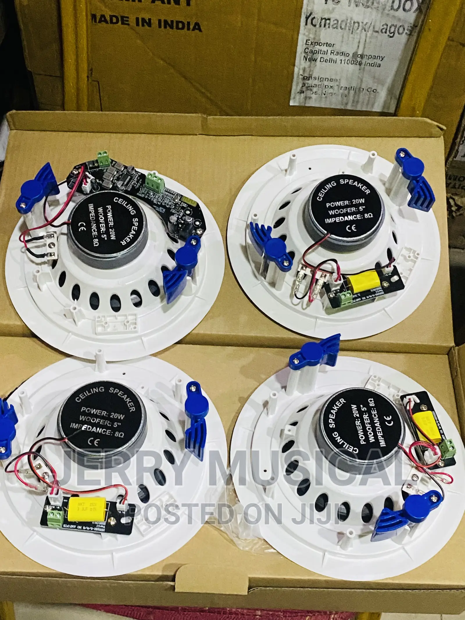 Lax 4in1 Bluetooth Pop/Ceiling Speakers