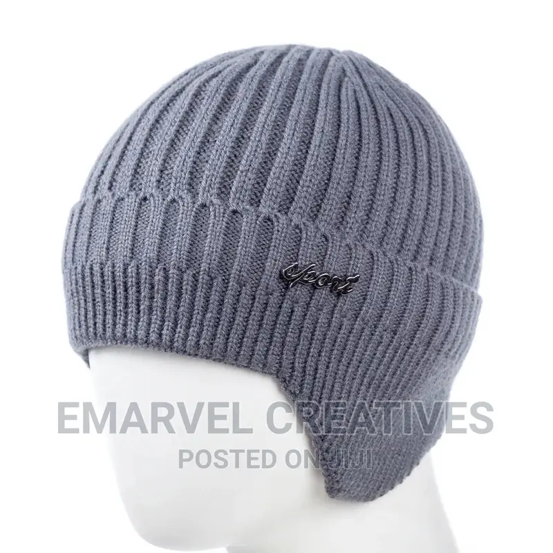 New Men Winter Hat Add Fleece Warm Earflap Cap Stylish Soft