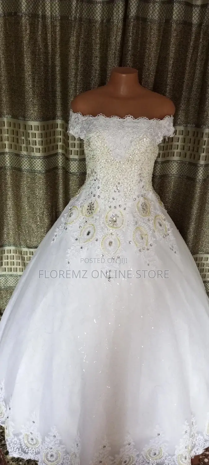 White Marriage Gown Rental