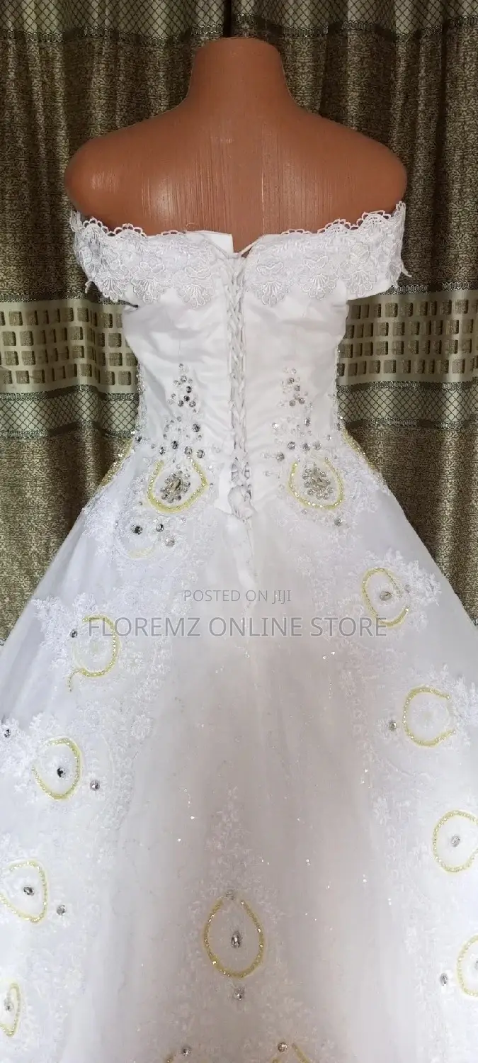 White Marriage Gown Rental