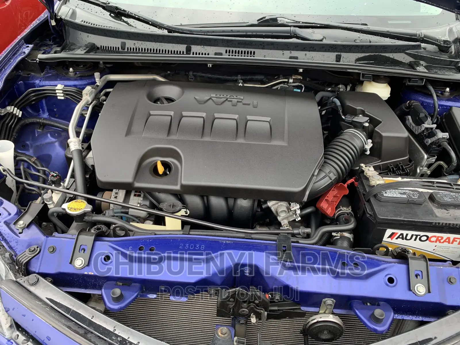 Toyota Corolla 2017 Blue