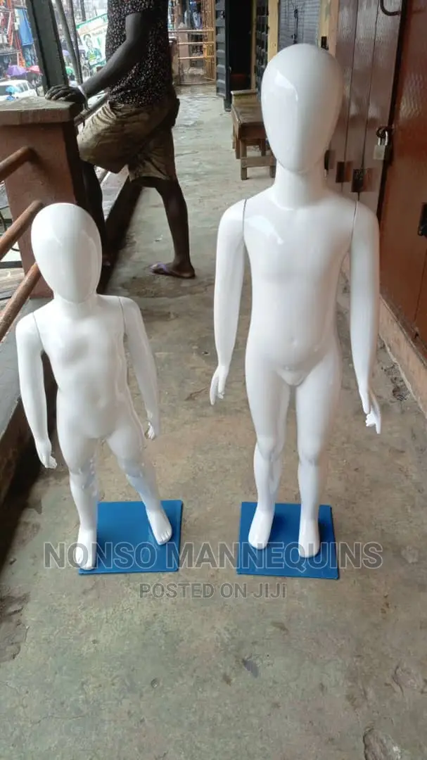 Children Glossy White Unisex Dummy