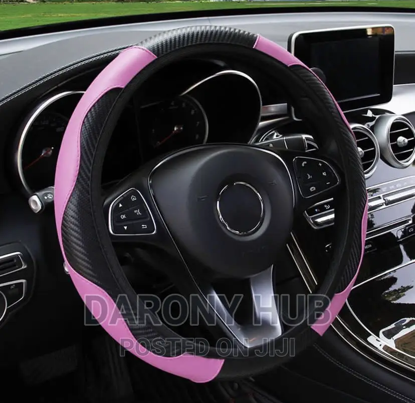 Top Universal Leather Steering Wheel Cover