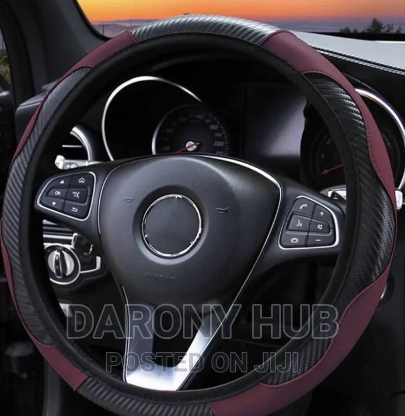 Top Universal Leather Steering Wheel Cover