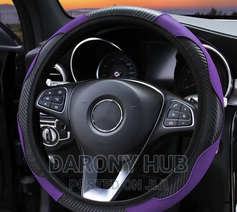 Top Universal Leather Steering Wheel Cover