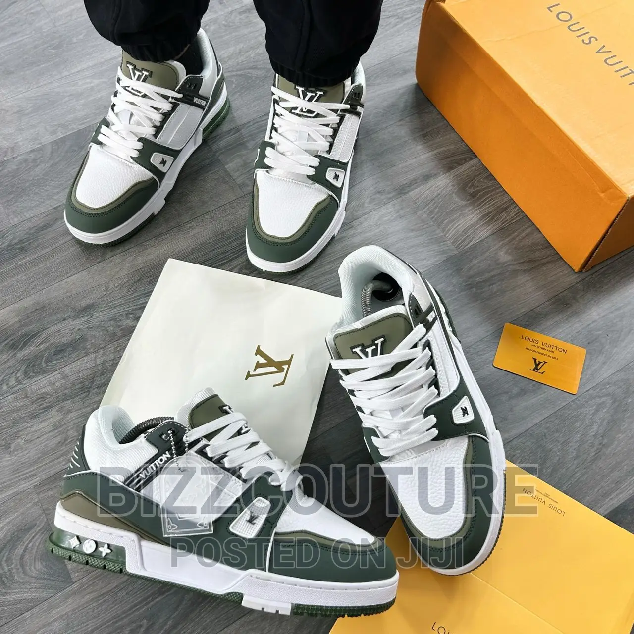 Original LOUIS VUITTON Trainer Calf Available in Store