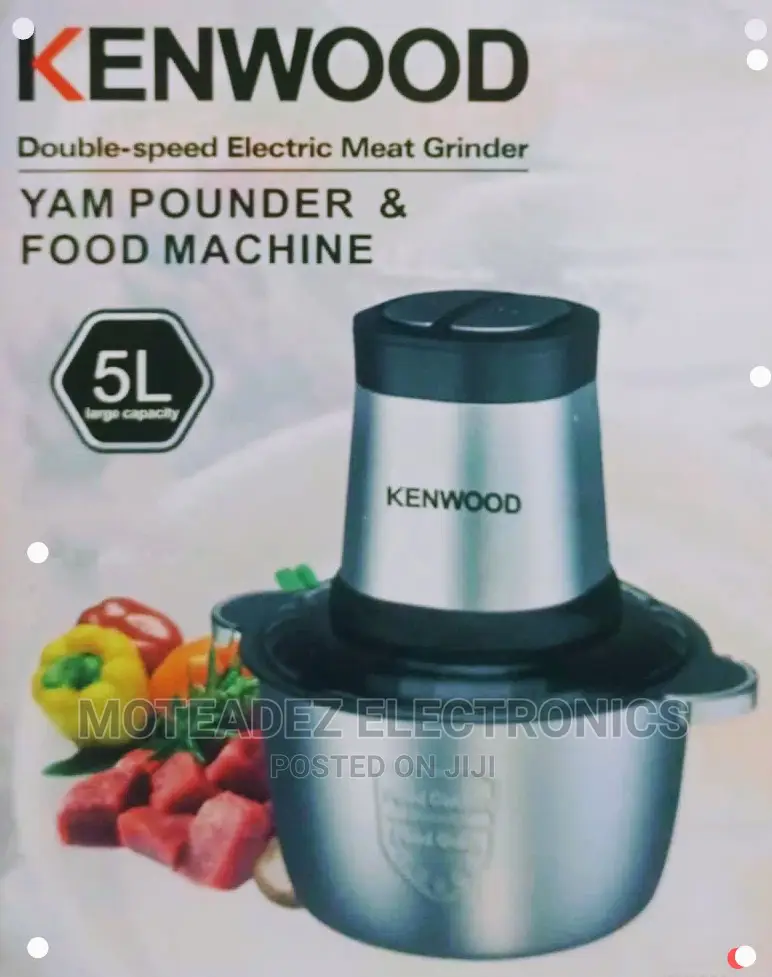 Kenwood 5l Yam Pounder and Multipurpose Food Processors