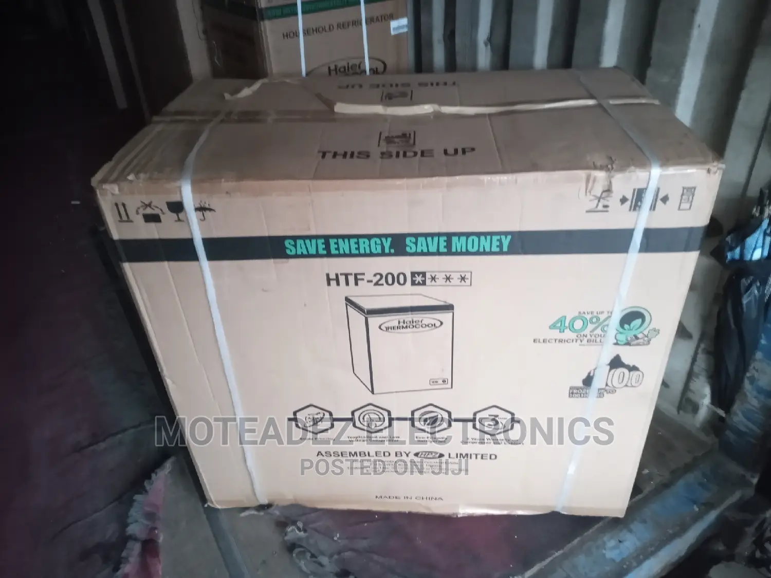 Haeir Thermocool 200l Chest Freezer (Htf-200) Silver