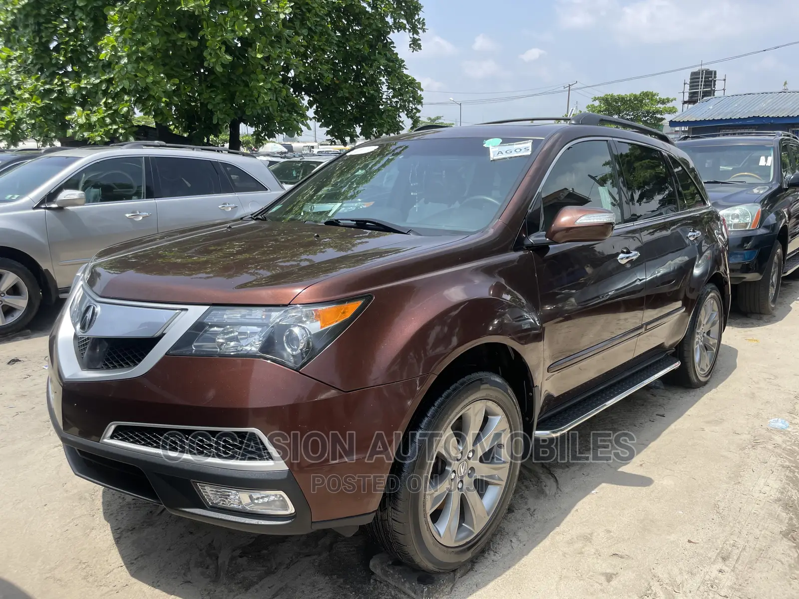 Acura MDX Technology Package SUV AWD (3.7L 6cyl 6A) 2011 Brown