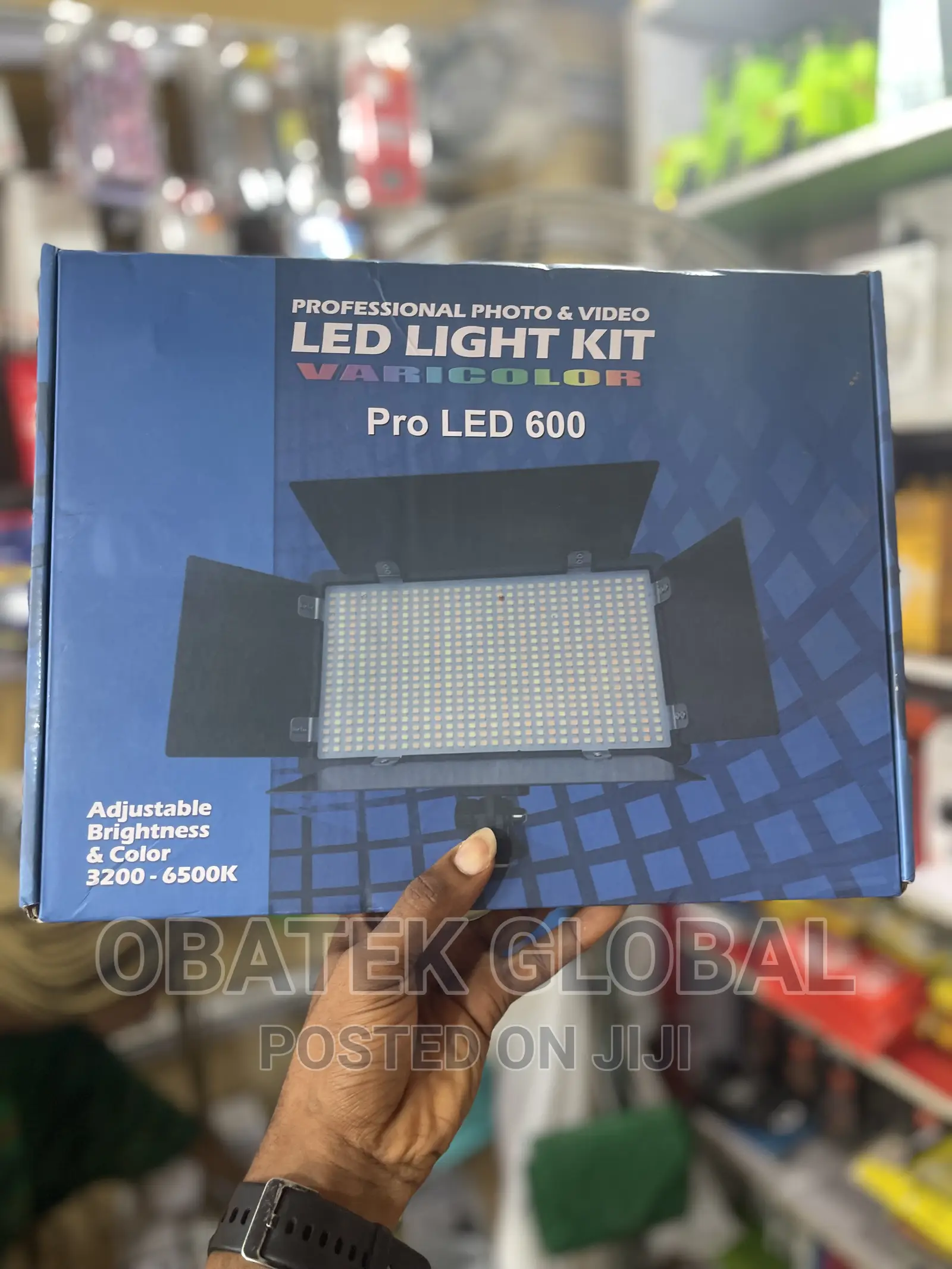Led Power Pro LED 600 + Battery +Tripod + Charger