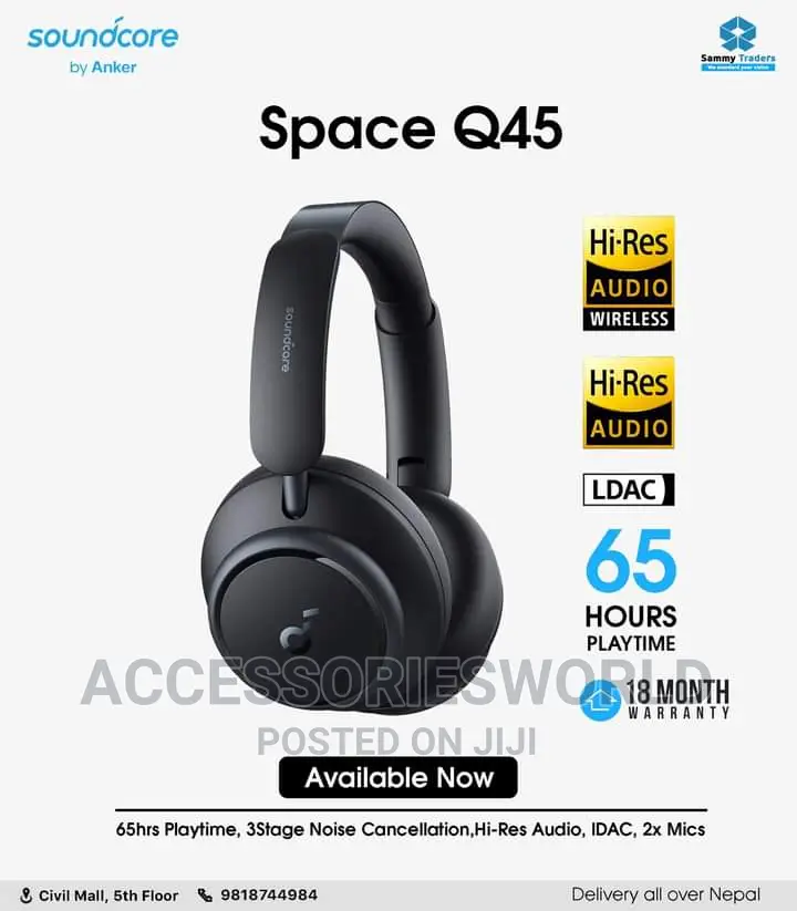Anker Soundcore Space Q45 - Noise Cancelling Headphone