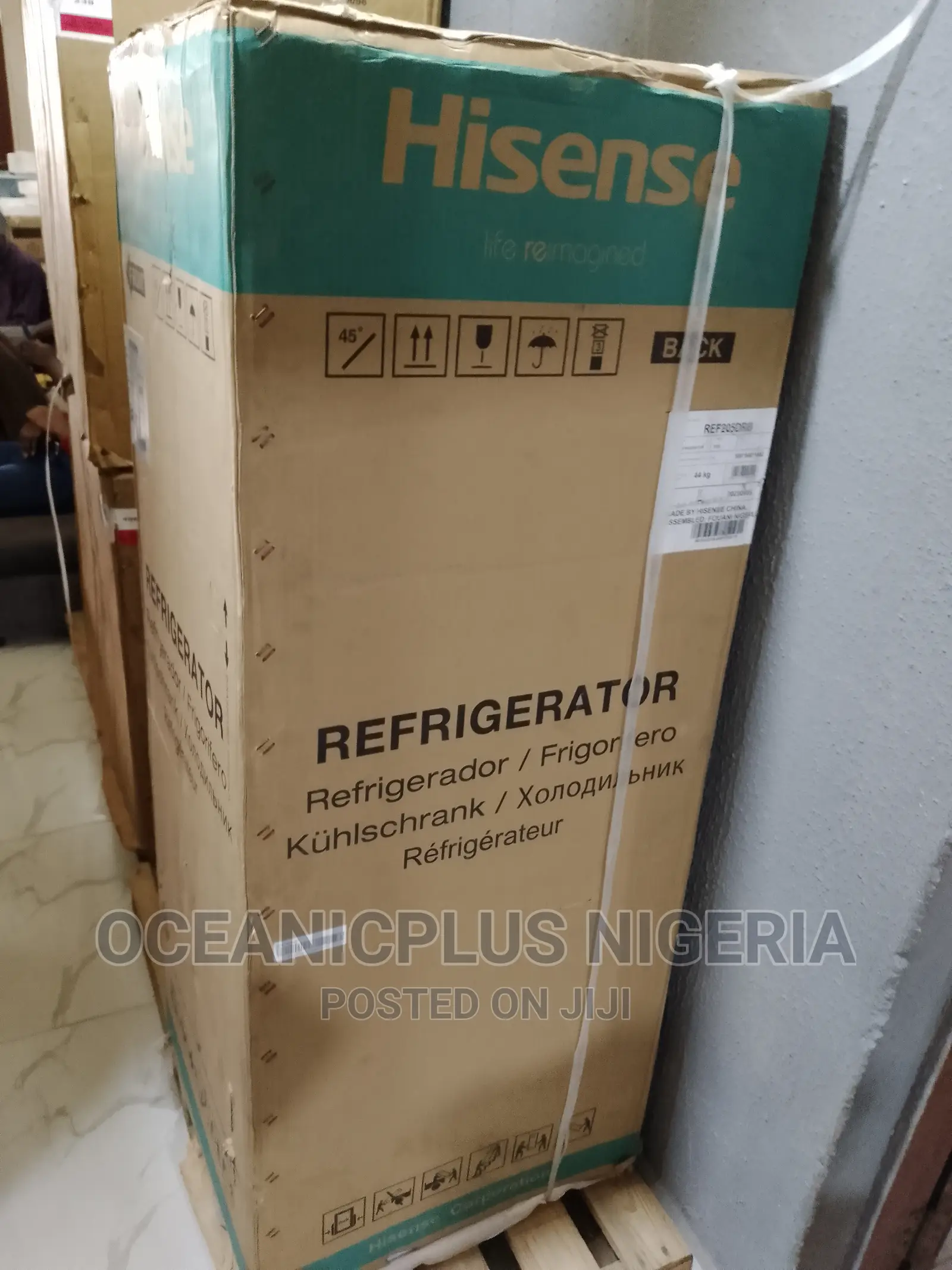 (New Hisense 204L Refrigerator|Top Mount|205drb