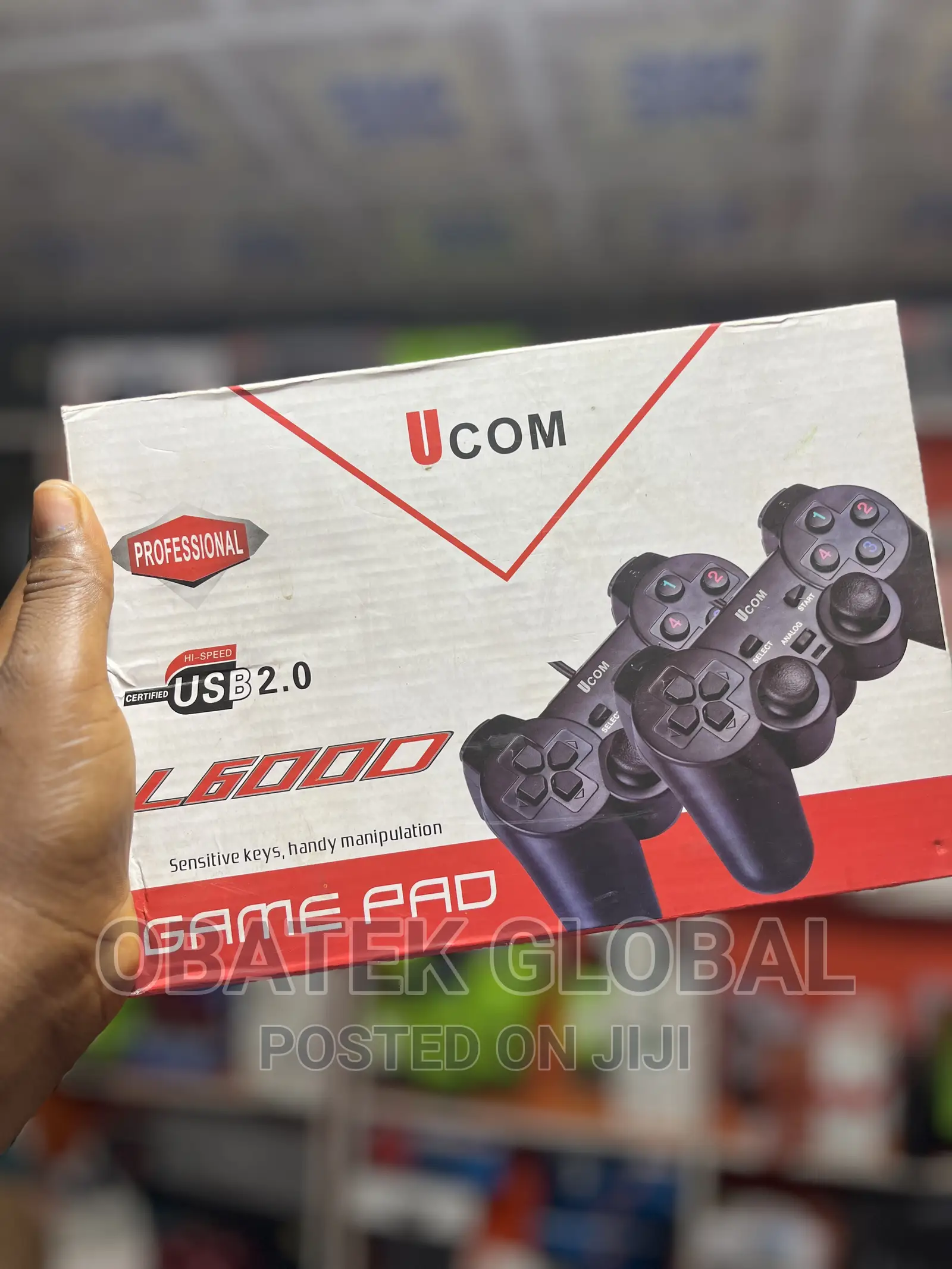 UCOM PC Controller Game Pad -twin/Double - For PC Laptops