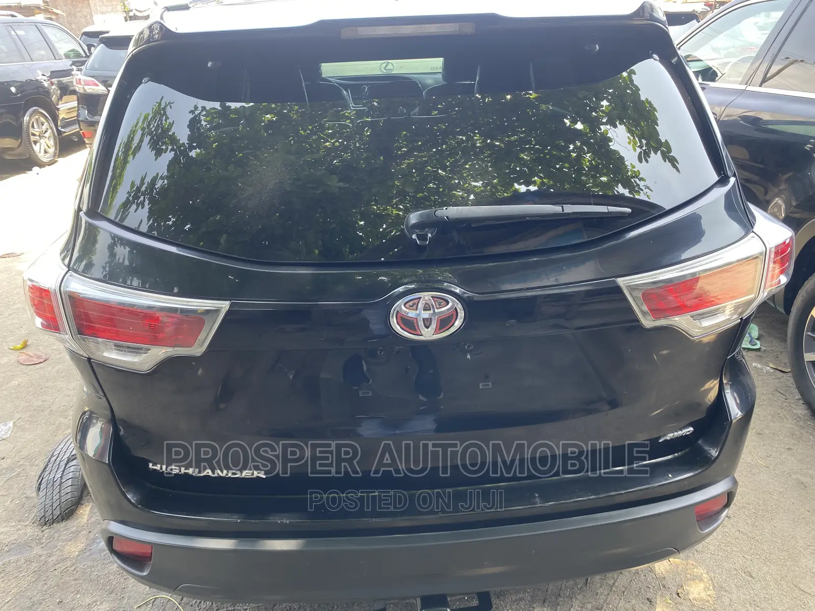 Toyota Highlander 2016 Black
