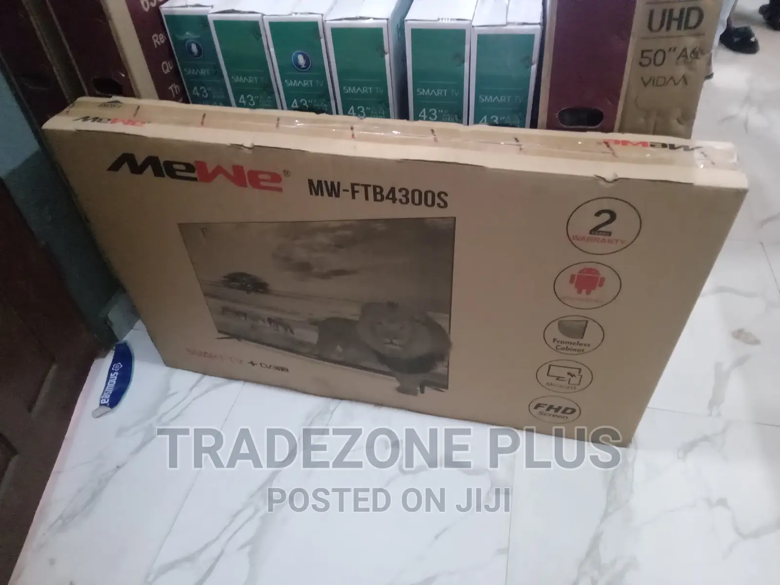 Mewe 43'' Smart Tv-mw-ftb4300s