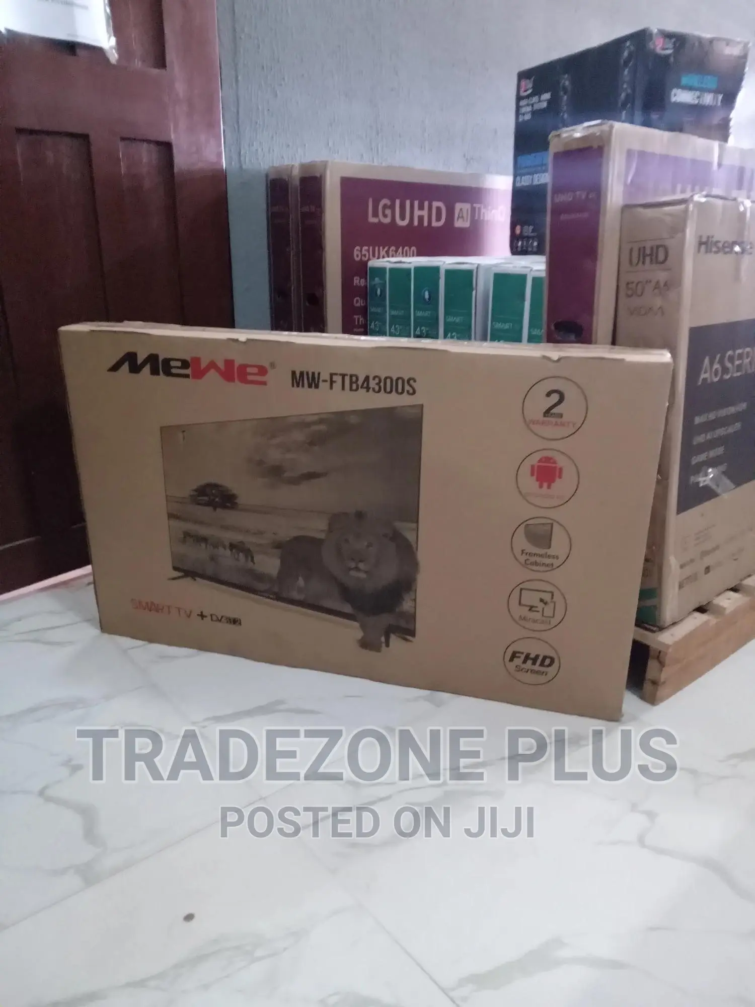 Mewe 43'' Smart Tv-mw-ftb4300s