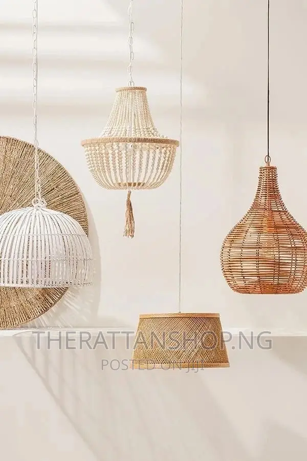 Raffia Lamp Shades