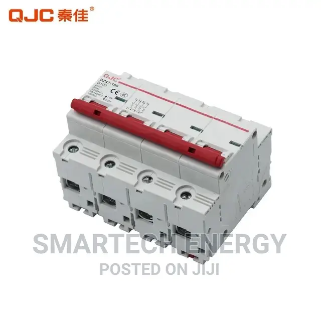 Dz47-125a Ac C100 Miniature Circuit Breaker 10ka 4p