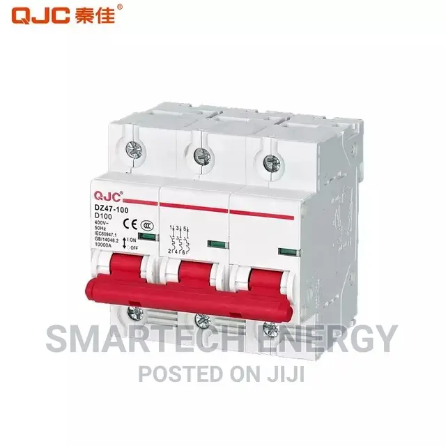 QJC Dz47-125a Ac C125 Miniature Circuit Breaker 10ka 3p