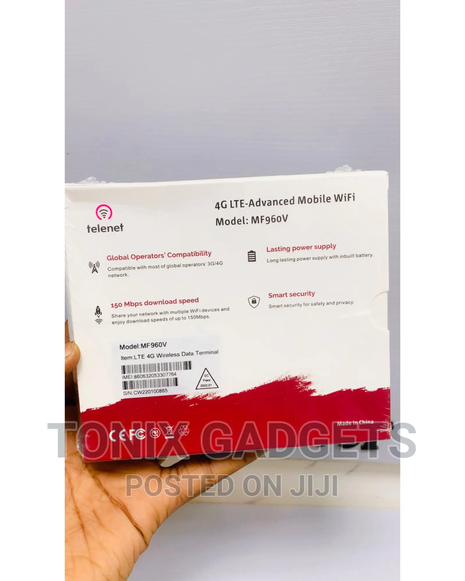 Telenet 4G LTE - Advance Mobile Wifi