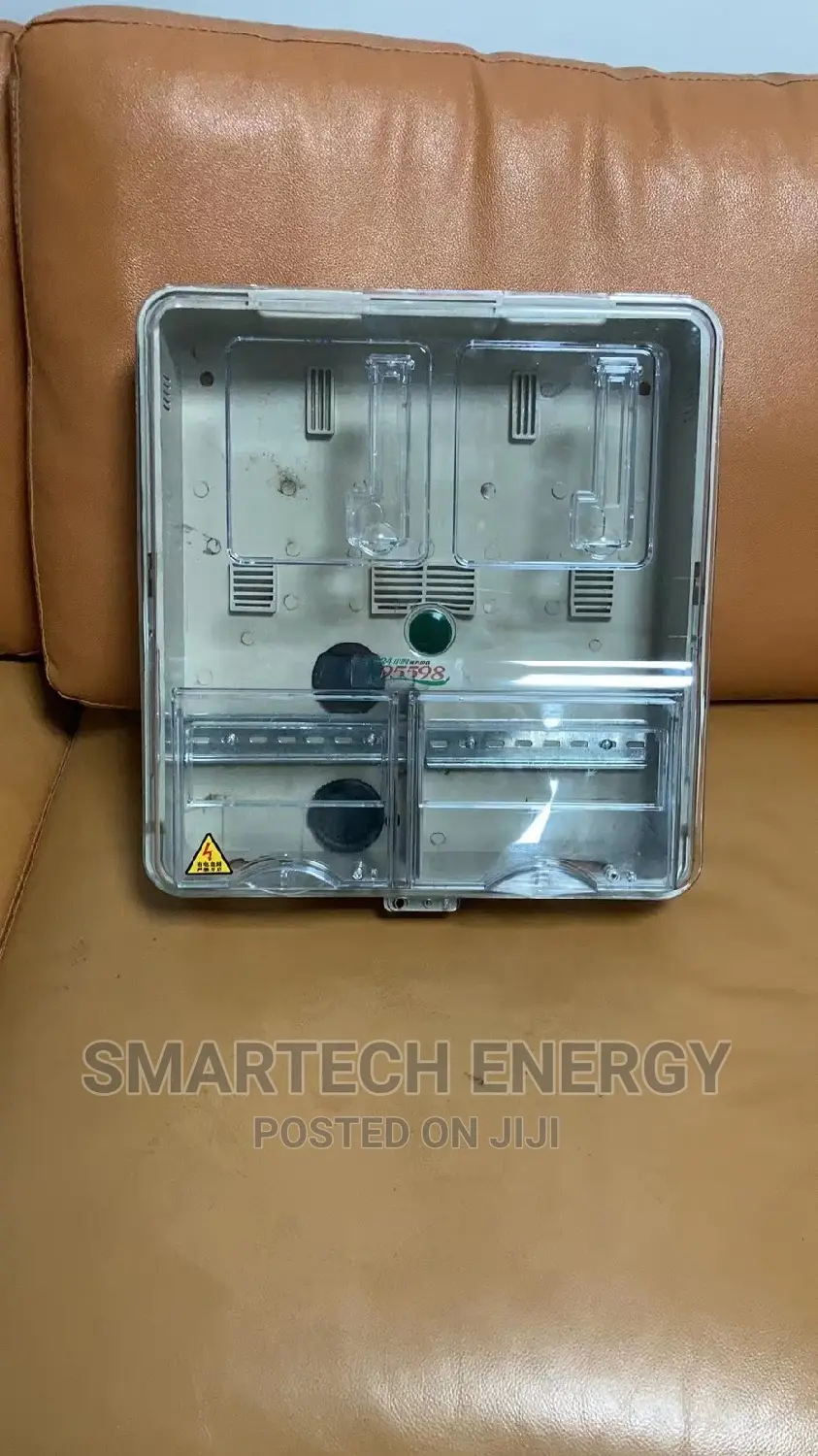 2 in 1 Outdoor Transparent Single Phase Prepaid Meter Box